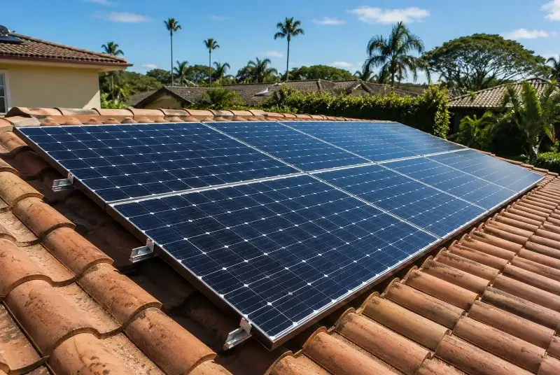 Installation de panneaux solaires à Saint-Alban